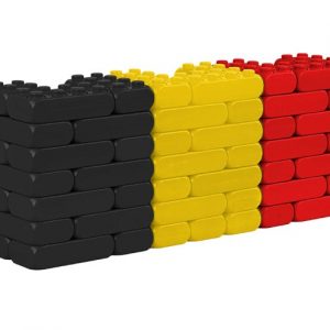 ESDA-Bausteine Flaggen Set Belgien