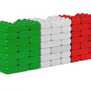 ESDA-Bausteine Flaggen Set Italien
