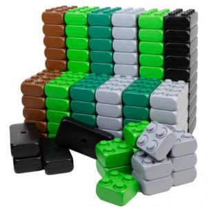 ESDA-Bausteine XXL-Funblocks Jumbo-Set - Camouflage