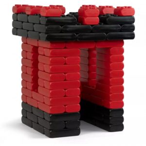 ESDA-Bausteine XXL-Funblocks Ritterburg - Rot-Schwarz