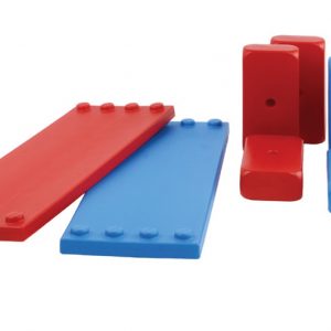 ESDA-Bausteine XXL-Funblocks Regalplatten-Abschlusssteine-Set