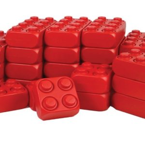 ESDA-Bausteine Starter-Set / einfarbig - rot